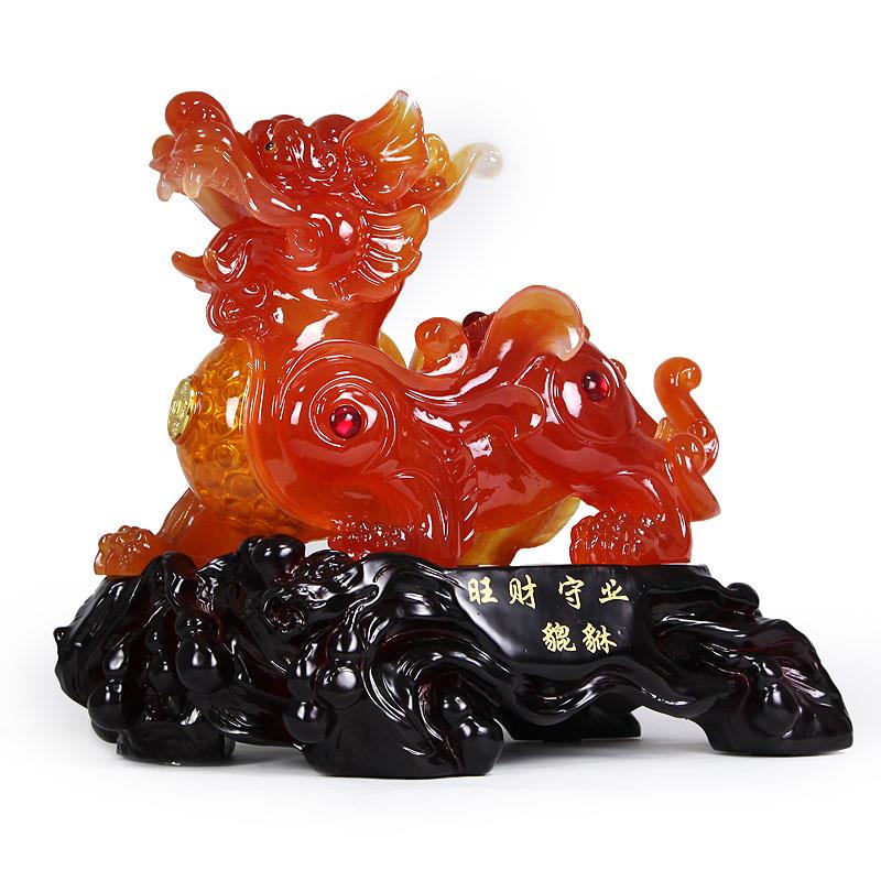 开业礼品旺财守业百财貔貅摆件乔迁礼品创意家居饰品
