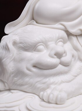 戴玉堂陶瓷地藏王菩佛像供奉家用佛摆件德化白瓷林弋新地藏菩萨像