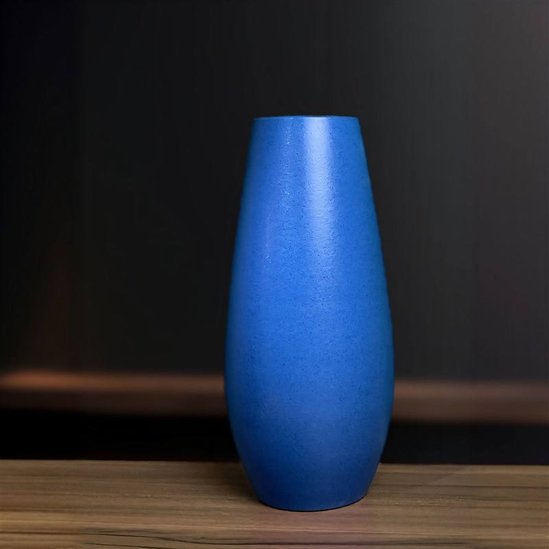 景德镇蓝色陶瓷花瓶水培插花家居装饰品新中式电视柜客厅玄关花器