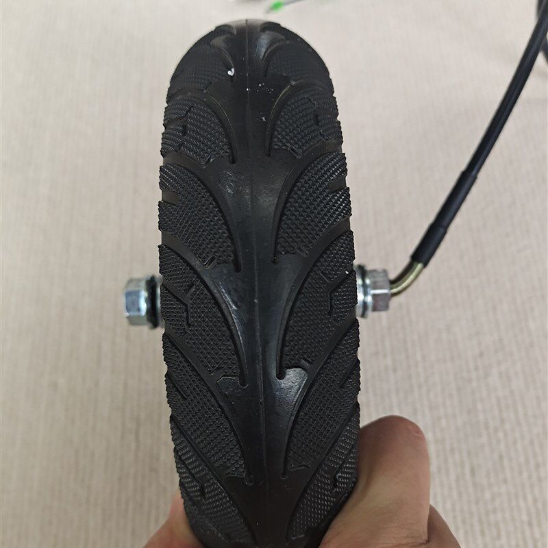 8寸无刷电子刹实心胎轮毂电机200x50碰碰车游乐车电动滑板车电机
