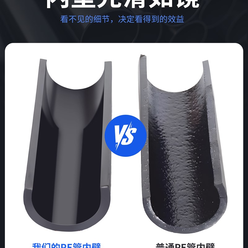 全新料pe管pe水管自来水管4分20给水黑塑料32饮用水管25热熔硬管