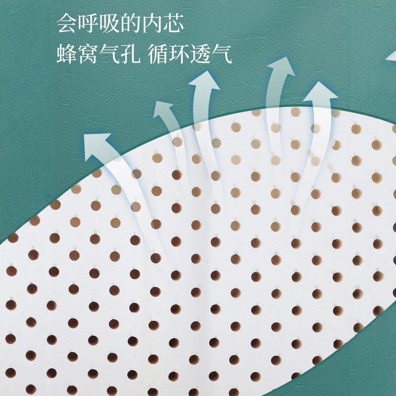 汽车乳胶头枕护颈枕一对高档车用枕头颈椎枕车内护腰靠垫四季通用