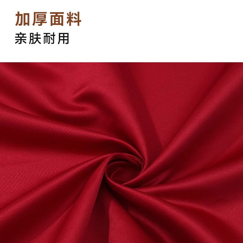 结婚门帘男方婚房喜庆高级感装饰红色布艺氛围感半帘女方陪嫁专用