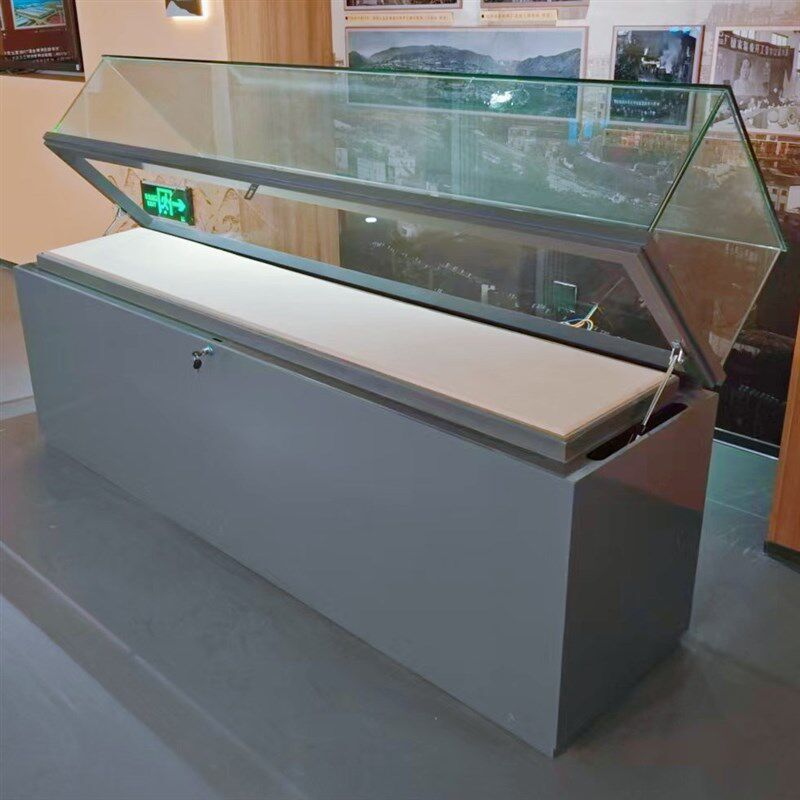博物馆展柜文物展览柜古董字画瓷器液压展示柜文创展示柜展厅货柜