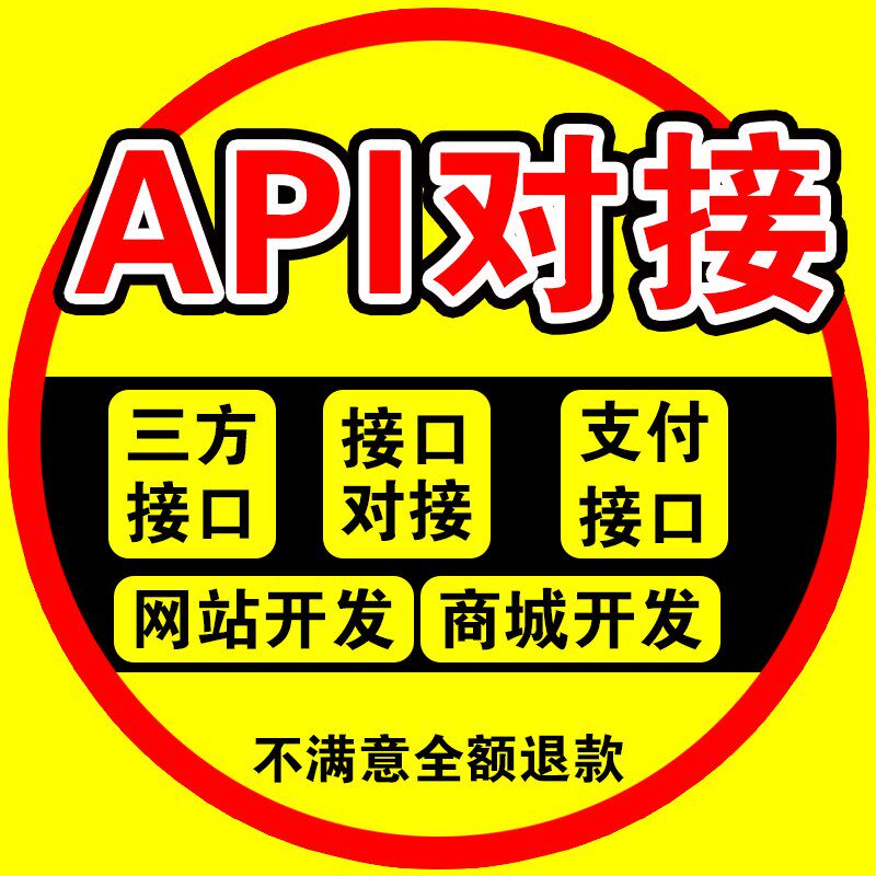 api接口对接开发定制三方接口源码二次开发网站商城源码定制开发