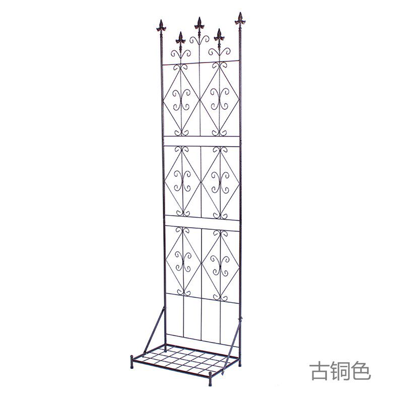 带底座阳台落地欧式屏风架室内庭院铁线莲花幕爬藤架园艺花架包邮