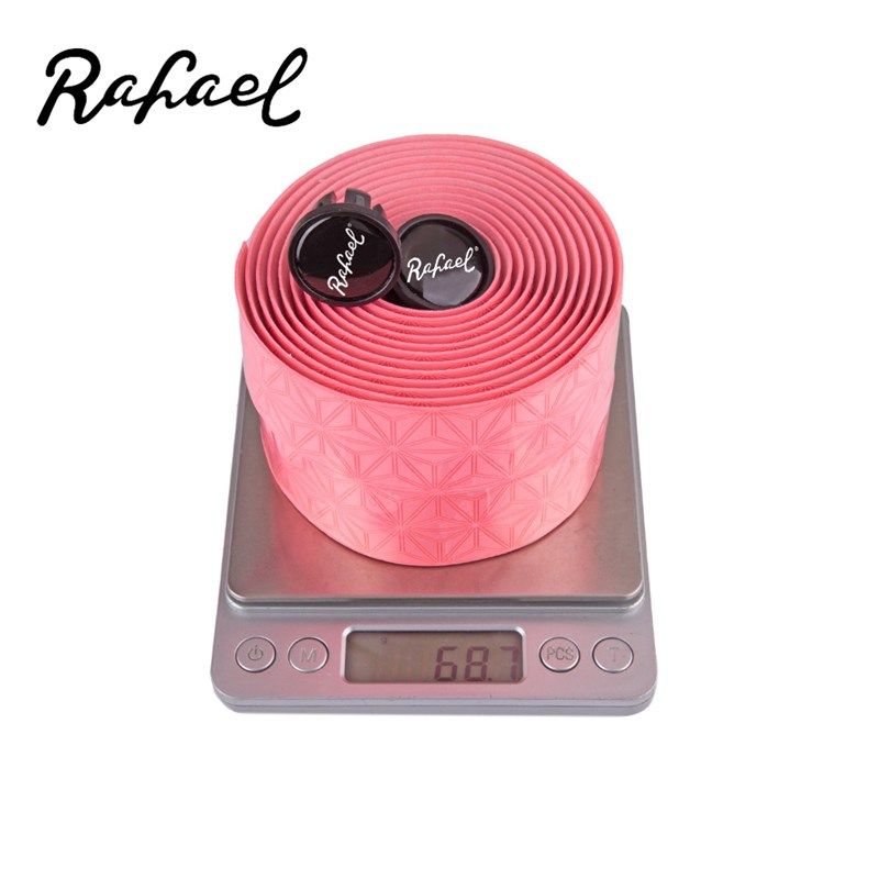 Rafael莱发公路车把带死飞自行车缠把皮质舒适防汗防滑菊花纹把带
