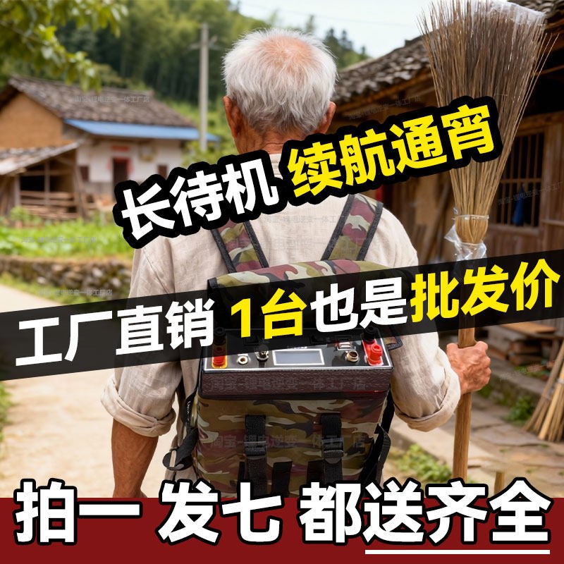 大功率12V锂电池逆变一体机48V三元轻便逆变大容量非晶车载器电瓶