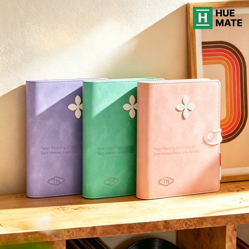 Huemate拍立得相册3寸皮质可写字
