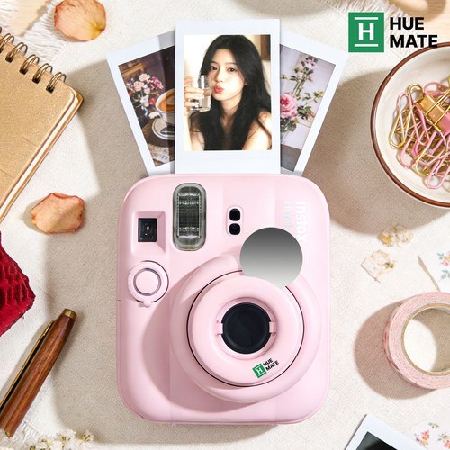 Huemate拍立得旋转自拍镜instax mini13近拍高清配件mini自拍神器