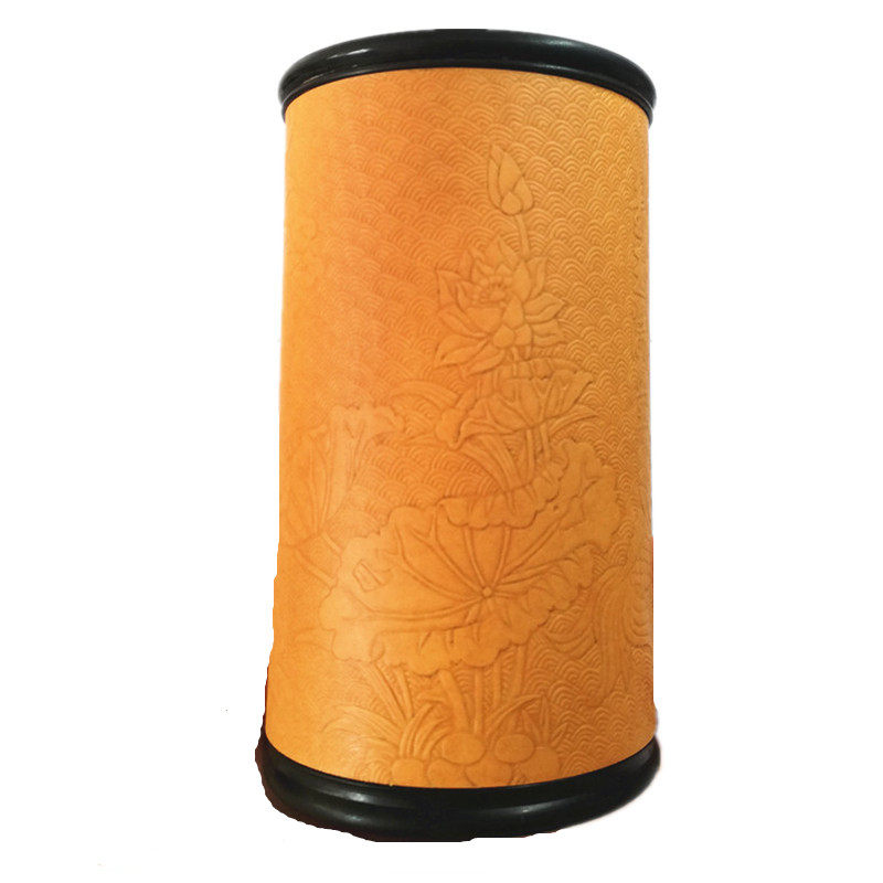 文玩收藏烙画天然葫芦茶叶罐精品押花罐子香插微雕保温杯工艺摆件
