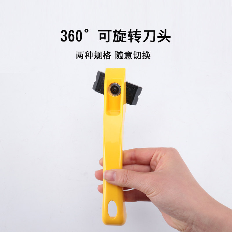 悍良新型旋转美缝阳角器瓷砖美缝剂施工工具阴阳角压缝神器刮板