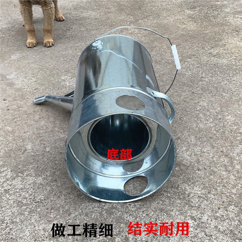 铜嘴烧心壶烧柴烧水炉火烧心穿心壶快壶户外烧茶水炉柴火炉特厚
