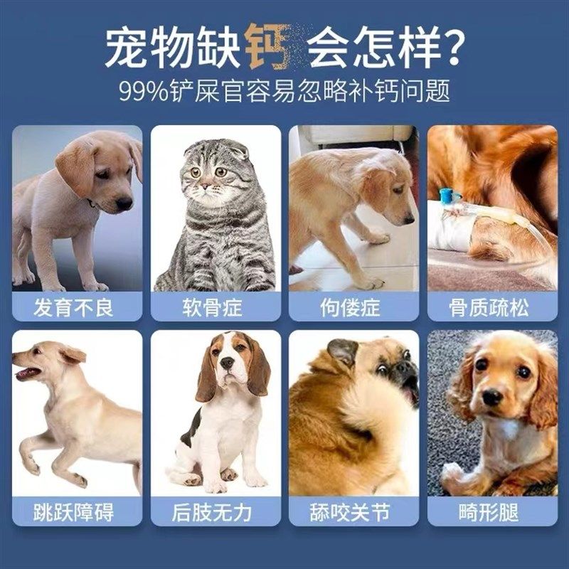 辉鹏钙力多液体钙营养葡萄糖酸钙宠物补钙猫狗通用腿瘸无力健骨骼