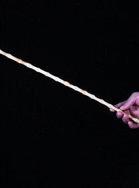 金竹根戒尺藤条教鞭教师家用实心竹戒尺竹鞭竹条文玩竹子把玩件