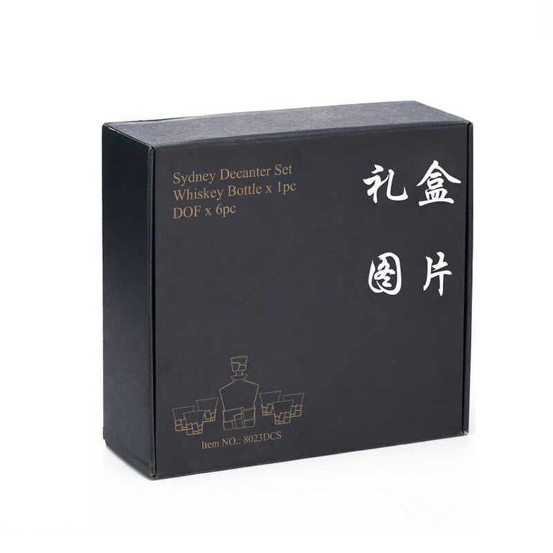无铅水晶玻璃酒具套装套件红酒杯威士忌洋酒杯酒瓶透明欧式捷克
