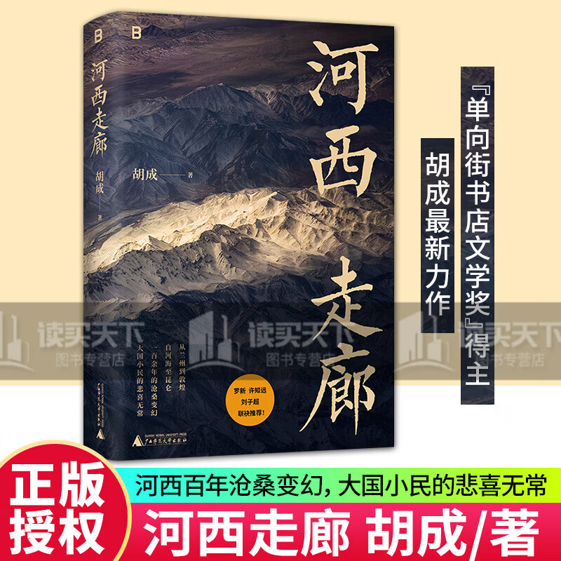 河西走廊 胡成最新力作 文津奖提名 单向街书店文学奖得主 河西一百余年的沧桑变幻 大国小民的悲喜无常 正版书籍小说畅销书