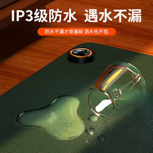 喜格丽加热滑鼠垫超大发热暖桌垫办公室取暖电脑桌面电加热写字垫