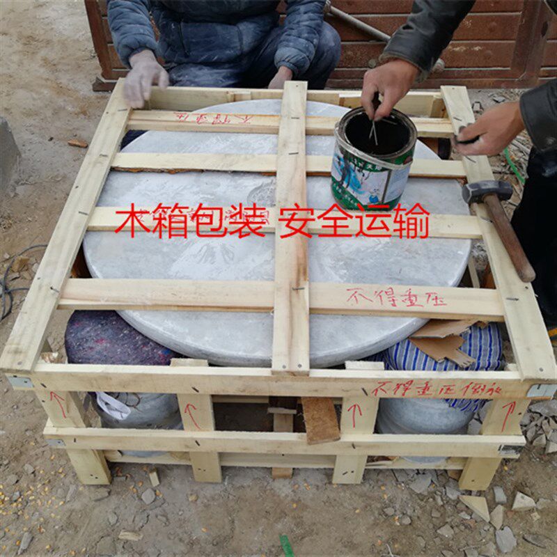 石桌石凳户外天然石头桌椅大理石桌凳庭院花园石桌子家用休闲圆桌