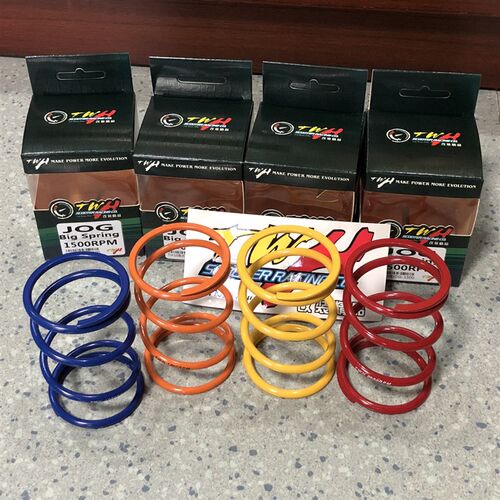 EVO50 JOG90/100/RSZ福喜BWS100巧格合金大弹簧 加硬短弹簧提扭力