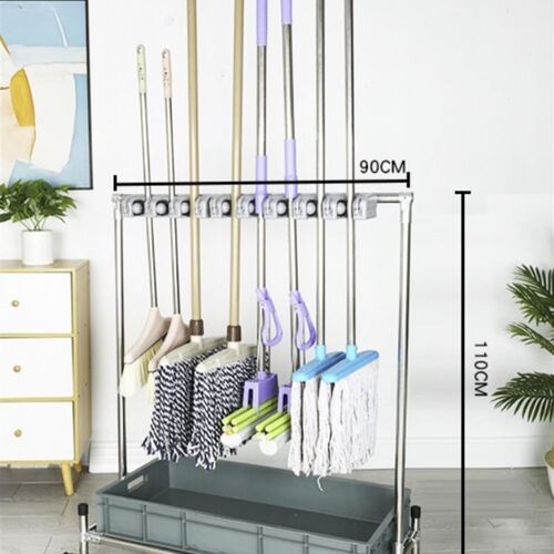 工厂5S整理收纳移动式清洁工具架工厂车间5S专用 精安5S用品商城