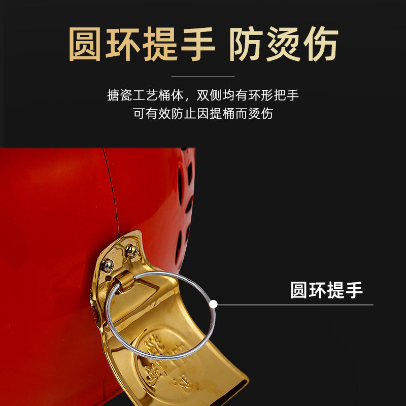 聚宝盆烧纸桶家用烧金桶钱纸桶元宝桶焚烧桶焚烧炉无烟烧香化宝桶