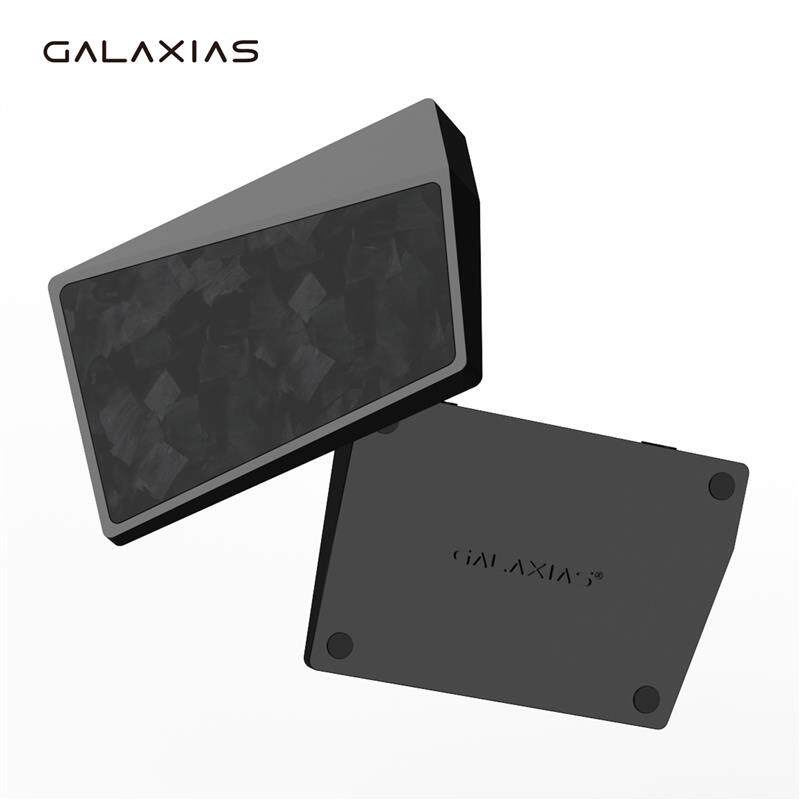 Galaxias铝合金分体式键盘手托机械键盘人体工学护腕垫黑色