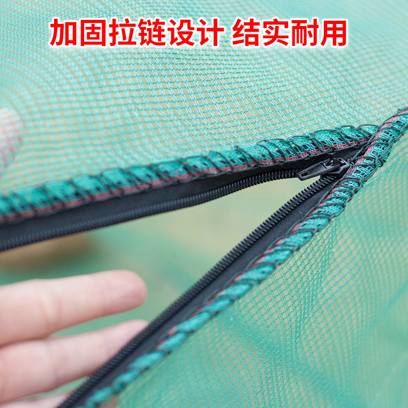 带盖子箱网养鱼存鱼养殖网箱育苗箱网泥鳅鳝鱼龙虾防逃箱网定做包
