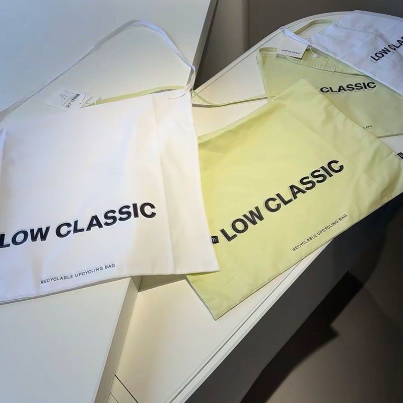 韩国小众LOW CLASSIC包2024新款大容量单肩斜挎简约百搭帆布包