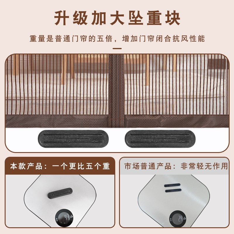 防蚊门帘2025新款高档金刚网纱门窗自粘家用磁吸条强力磁性防虫帘