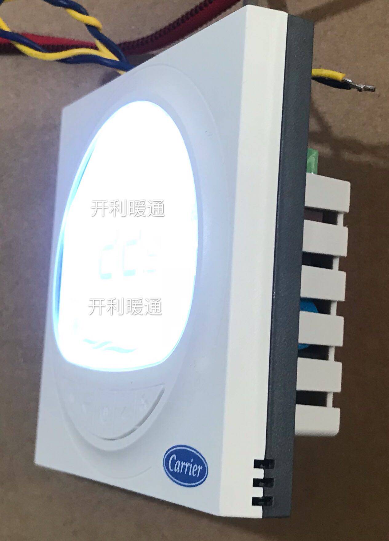 开利中央空调MiniWV变频水机地暖二合一温控器控制开关面板CTC500