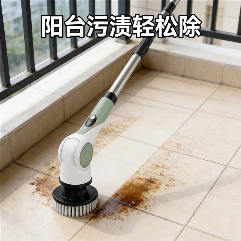 电动拖把家用多功能清洁刷全自动懒人拖布干湿两用一拖净不留水渍