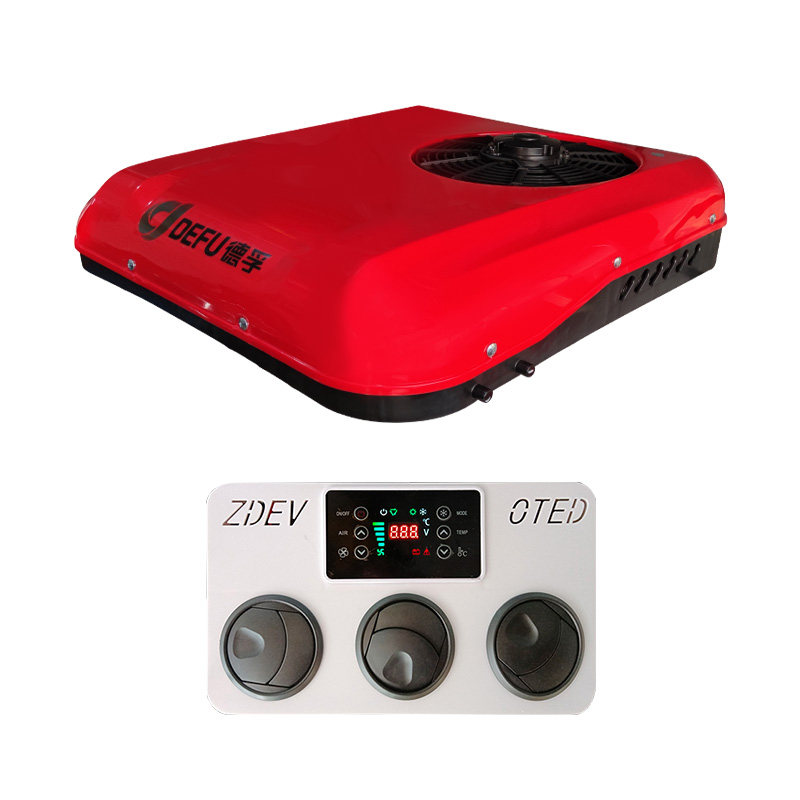 低速电动汽车天窗冷暖一体空调48v60v72伏三轮四轮新能源轿车制冷