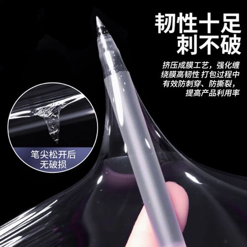 缠绕膜打包膜pe包装膜商用保鲜膜工业用薄膜保护膜拉伸膜整箱