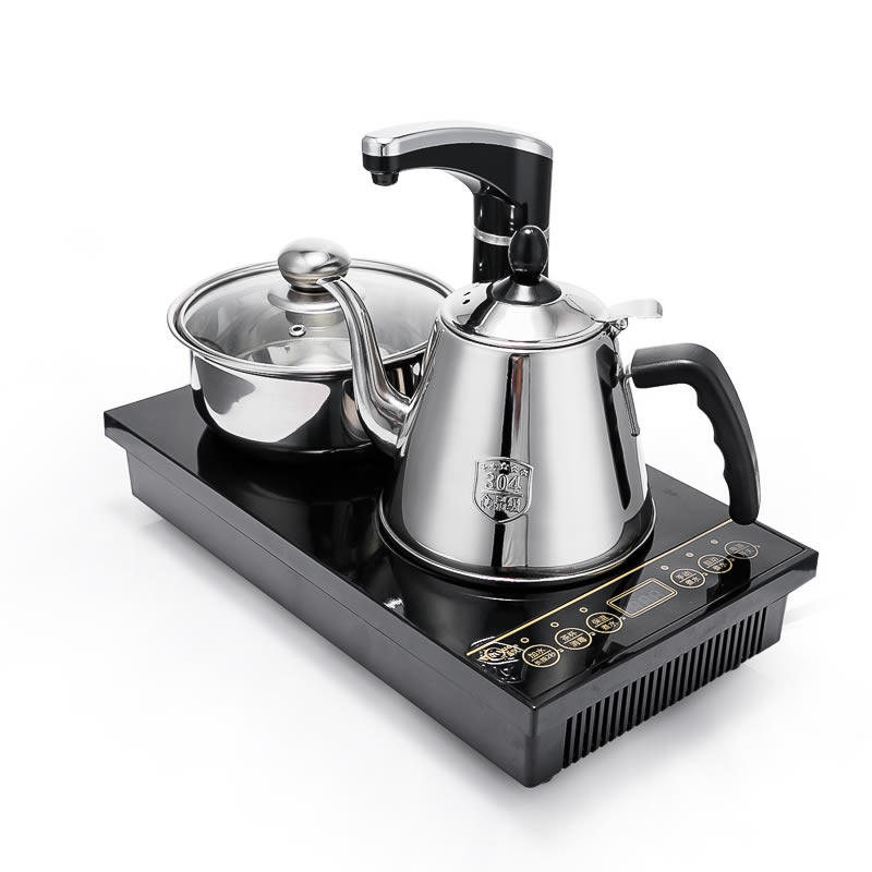 20*37嵌入式平板电磁茶炉上水壶自动抽水功夫茶具电热烧水壶家用