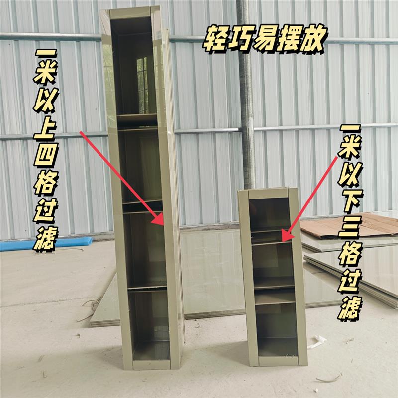PP塑料过滤箱过滤盒龟池鱼池侧滤鱼缸底滤水循环海鲜池过滤