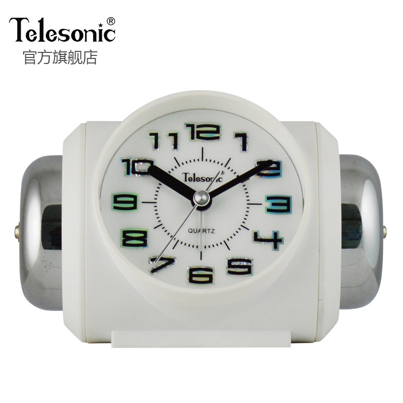 TELESONIC/天王星现代钟表时尚创意闹钟简约学生床头闹钟A3127
