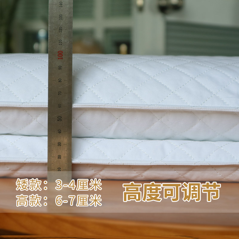 纯决明子枕头荞麦护颈椎枕芯硬枕儿童枕低枕头芯全填充专用护颈枕