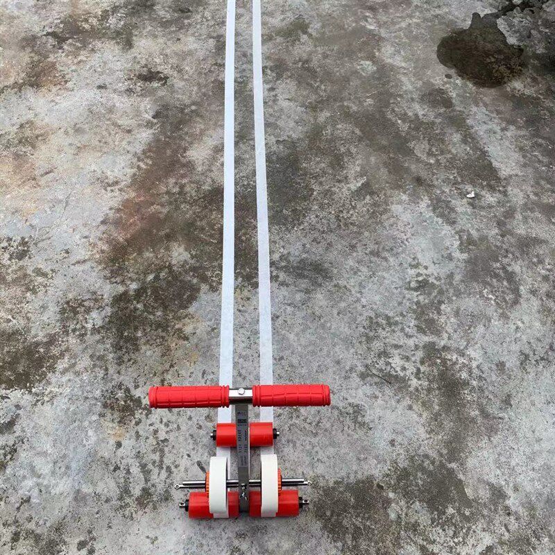 胶带划线神器美纹纸粘贴器篮球场画线机停车位羽毛球场划线工具