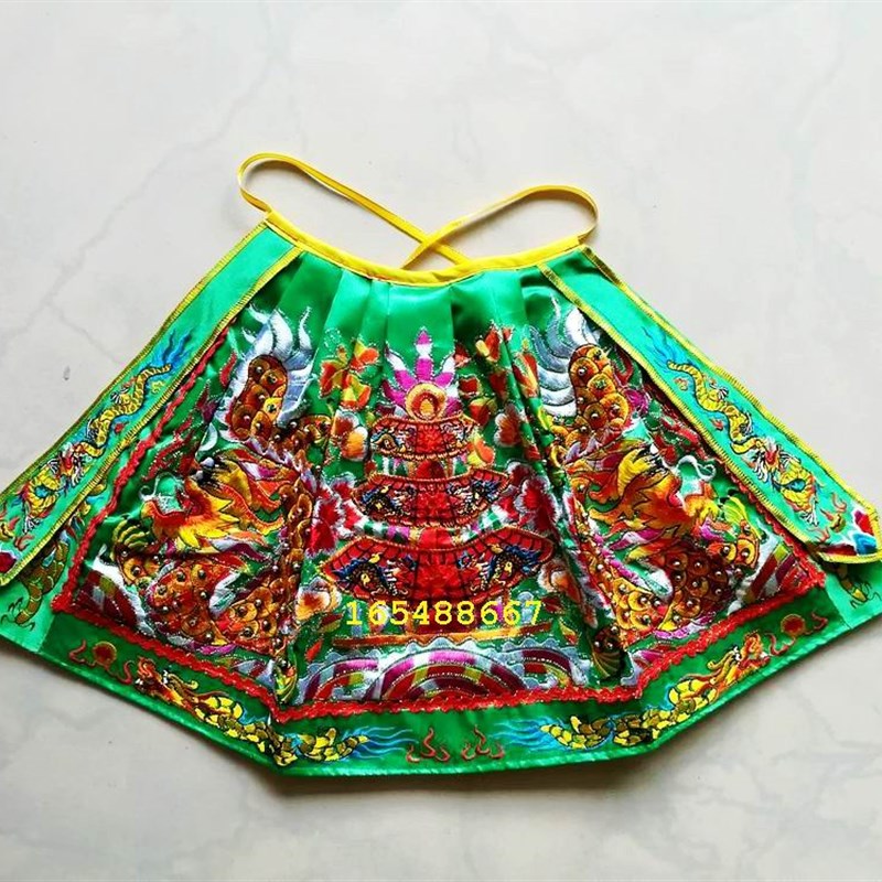 神像披风斗篷佛袍佛衣服龙袍佛衣 神明衣 龙袍 黄龙衣 24/30/36cm