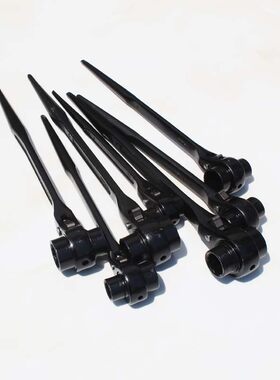 尖尾扳手棘轮扳手双头双口尖头尖尾尖柄快速手架子工专用套筒包邮