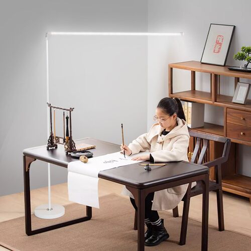 书法台灯写字临摹书法桌补光照明阅读超长落地护眼灯书法工作室灯