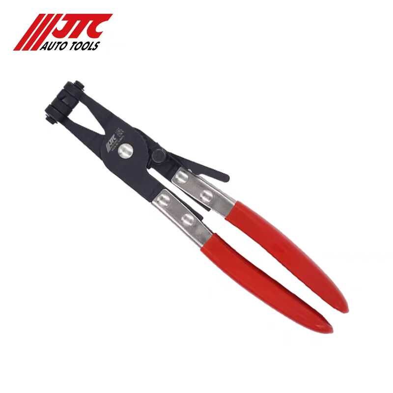 JTC汽修专用工具汽车水管直型喉式管束钳 卡扣钳 卡箍钳JTC1027