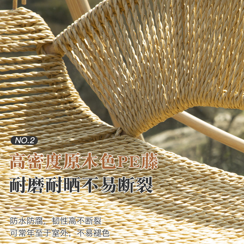 临亚户外秋千庭院室外摇椅荡秋千双人吊床花园小院网红秋千椅吊椅