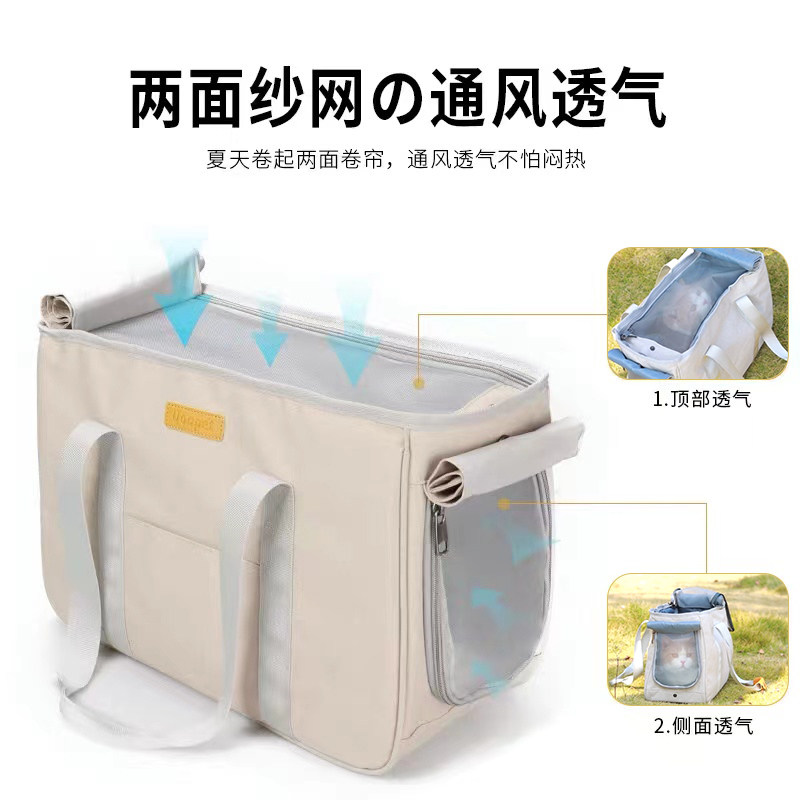 猫包外出便携包宠物背包猫咪书包狗狗双肩透气袋子装幼猫大号保暖