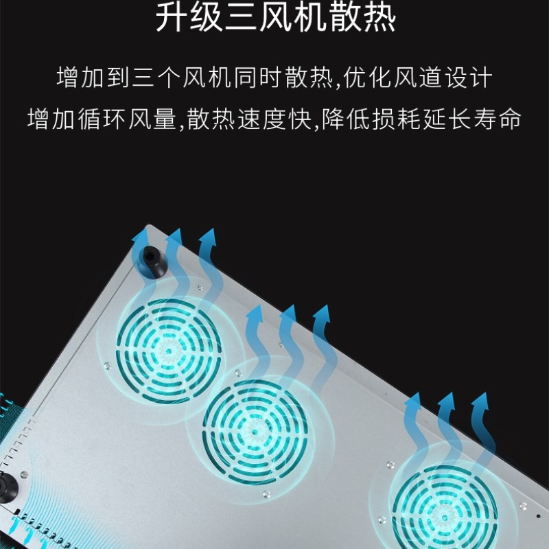 整板触摸嵌入式电磁炉双灶家用内嵌式镶嵌式大功率两眼双头电陶炉