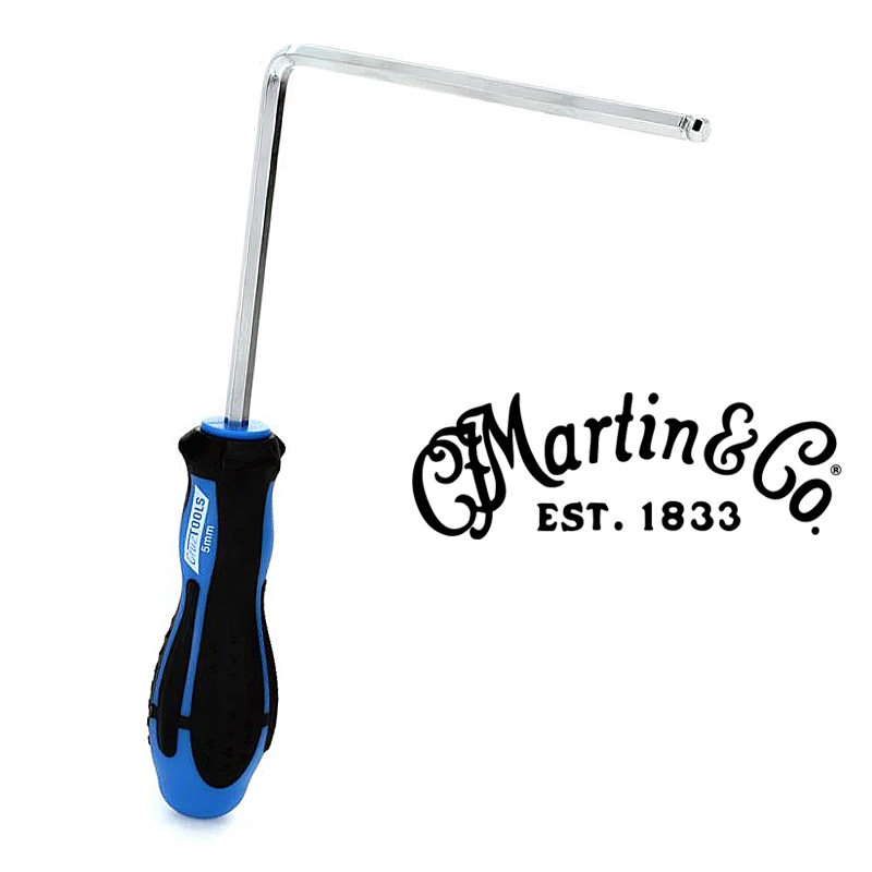 Martin 18TOOL14马丁民谣木吉他扳手5mm六角专用扳手琴颈调节工具