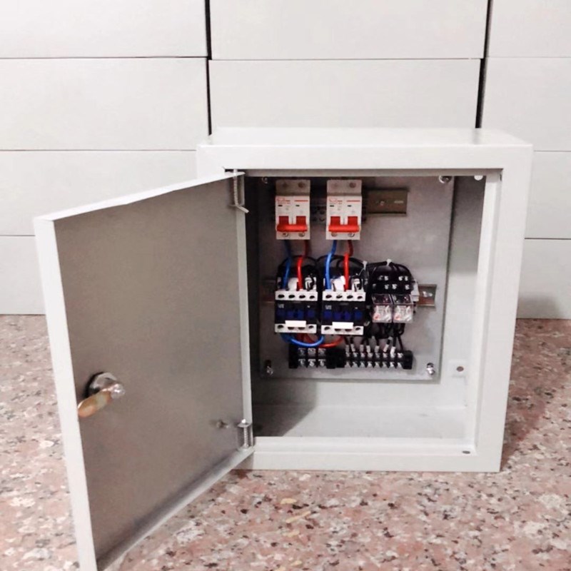 水井2户3户4户5多户共用1个水泵电磁阀浮球压力表室内控制箱2.2KW