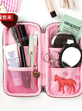 笔袋韩国版简约女生初中大学生小清新创意大容量网红少女心文具盒