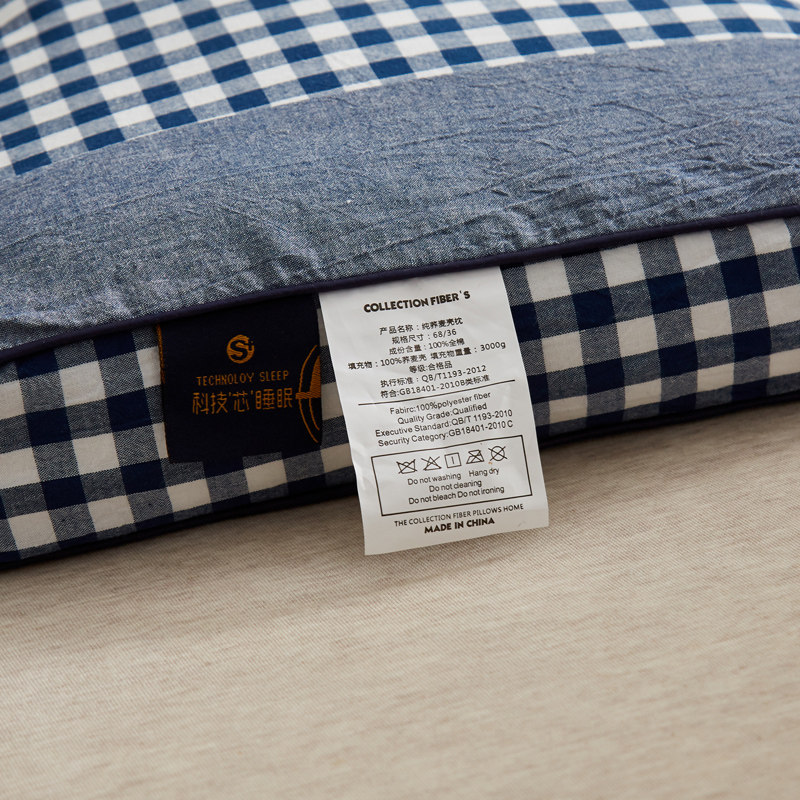 全棉全荞麦壳枕芯荞麦皮枕头护颈椎助睡眠家用学生一对装睡觉专用